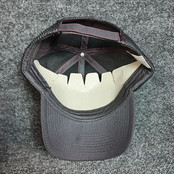 Jack In The Box Hat Cap Grey Employee Mesh Trucker Fast Food Employee Gag Gift - Picture 5 of 6